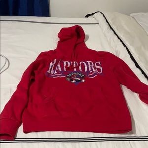 Red raptors sweatshirt